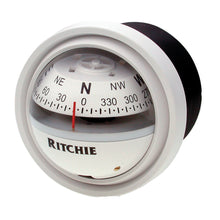 Load image into Gallery viewer, Ritchie V-57W.2 Explorer Compass - Dash Mount - White [V-57W.2]
