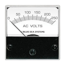 Load image into Gallery viewer, Blue Sea 8245 AC Analog Micro Voltmeter - 2&quot; Face, 0-250 Volts AC [8245]
