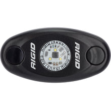 Load image into Gallery viewer, RIGID Industries A-Series Black Low Power LED Light - Single - Cool White [480033]
