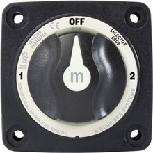 Load image into Gallery viewer, Blue Sea 6008200 m-Series Selector 3 Position Battery Switch - Black [6008200]
