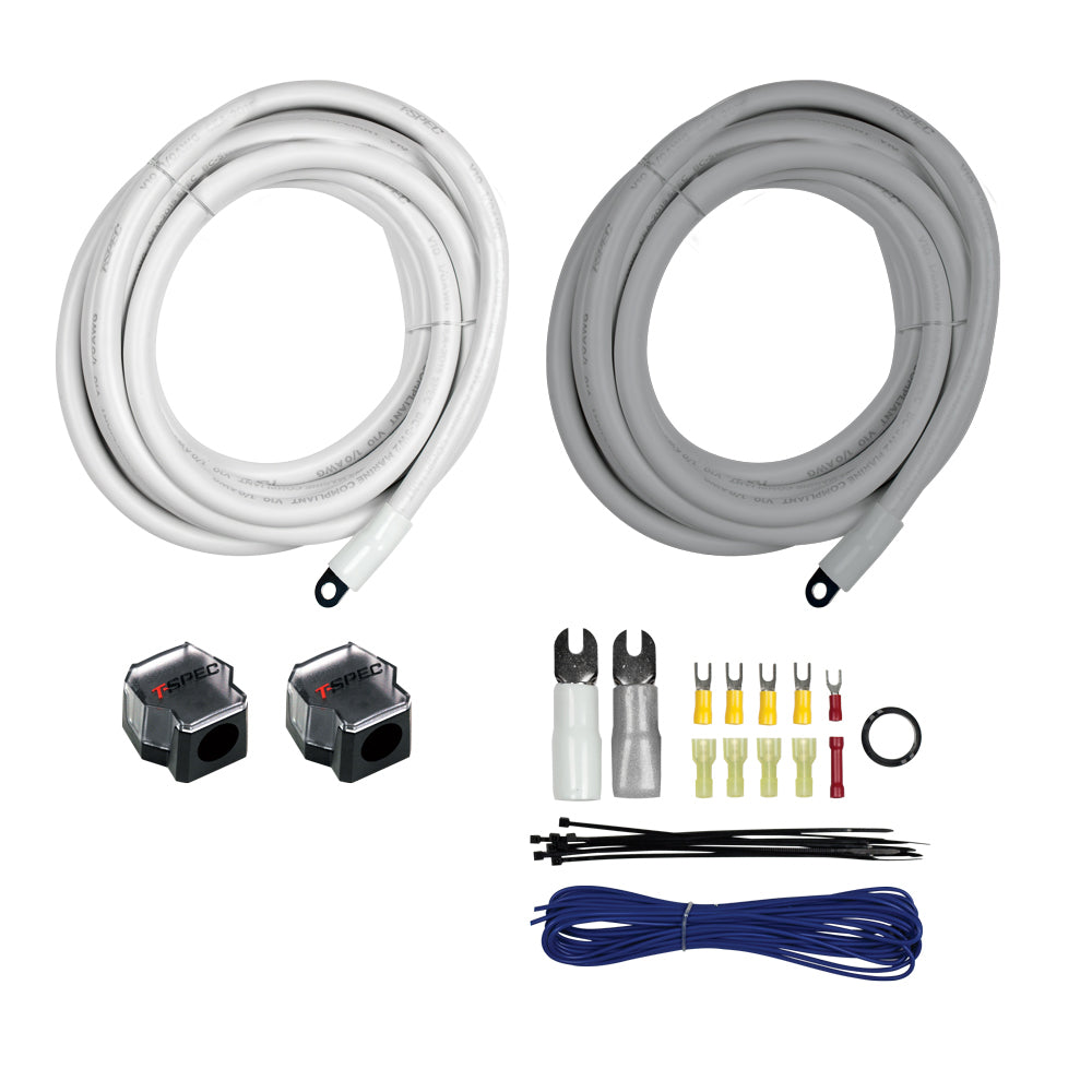 T-Spec V10-D104K 4 Gauge Add-A-Amp Kit f/1/0 Gauge Wire [V10-D104K]